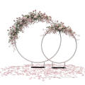 round wedding decoration backdrop stand display custom logo